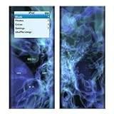 Absolute Power Blue Design Decal Skin Sticker for Apple iPod nano 2G (2nd Generation) 2GB/ 4GB/ 8GB Player
