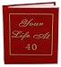 Search : THIS IS YOUR LIFE style Book - Photo Album 40th Birthday Gift