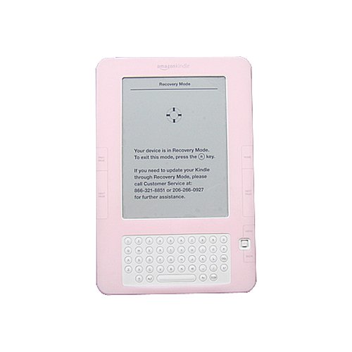 Amazon Kindle 2 (2nd Generation) Silicone (PINK) Skin Cover Case