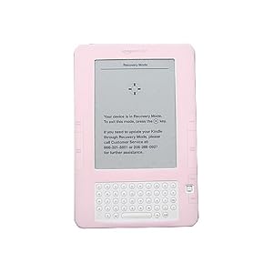 Amazon Kindle 2 (2nd Generation) Silicone (PINK) Skin Cover Case