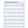 TOPS Daily Agenda, 8.5 x 11 Inches, 100-Sheet Pad (2170)