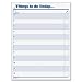 TOPS Daily Agenda, 8.5 x 11 Inches, 100-Sheet Pad (2170)