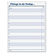 TOPS Daily Agenda, 8.5 x 11 Inches, 100-Sheet Pad (2170)