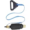 G.T. Water Products, Inc. TP34 Safe-T-Seal Test Plug, Waffle Body, Fits 3-Inch to 4-Inch Pipes