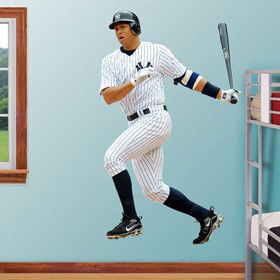 Fathead MLB New York Yankees Alex Rodriguez Wall Graphic