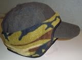 FLEECE CAP EAR BAND - CAMOUFLAGE