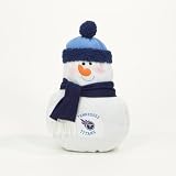 22" NFL Tennessee Titans Plush Snowman Football Christmas Throw Pillow