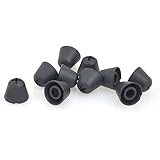 Sennheiser SHHCSET840TIPS Black Silicone Replacement Eartips, 5 pairs