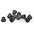 Sennheiser SHHCSET840TIPS Black Silicone Replacement Eartips, 5 pairs