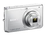 Sony Cyber-shot DSC-W190S Digitalkamera (12 Megapixel, 3-fach opt. Zoom, 6,9 cm (2,7 Zoll) Display und Smile Shutter) silber