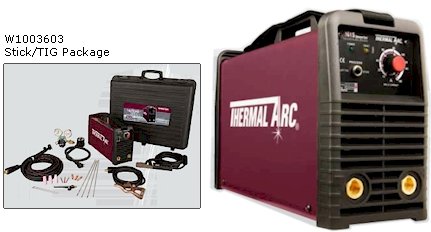 Thermal Arc W1003603 Tai 161S,Toolbox,Tig/Stick Kit