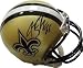 Jeremy Shockey signed New Orleans Saints Replica Mini Helmet