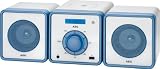 AEG MC 4455 Kompaktanlage (CD/MP3-Player, UKW-Tuner, Breitband-Lautsprecherboxen, USB) blau
