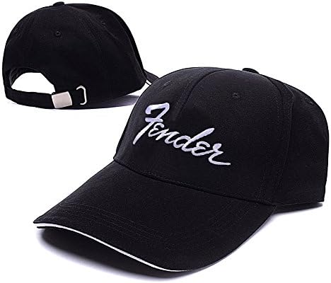 YUDUODUO Fender Guitar Logo Adjustable Baseball Caps Unisex Snapback Embroidery Hats