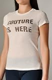 Juicy Couture Couture Is Here Short Sleeve Vintage Tee (JG004933)