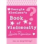 Georgia's Book of Wisdomosity (Confessions of Georgia Nicolsn)