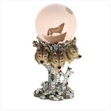 Review Wholesale Gifts 37127 / WOLF GLOBE LAMP