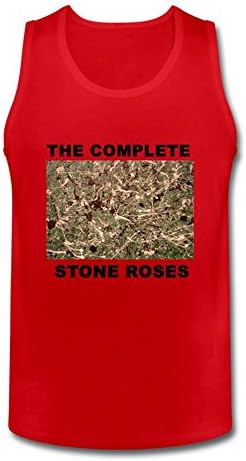 Yiaacai The Stone Roses Art Men's Vest Red XXL