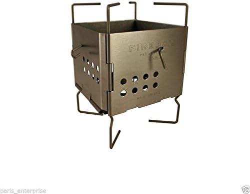 Gen2 Titanium Folding Firebox Nano 4 oz Ultralight Stove With Cordura Case