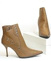 Stiletto Highheel Stiefelette camel