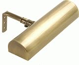 Cordless Picture Light - 8 Antique Brass Finish,7.8 x 1.9