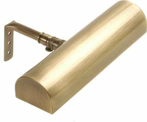 Cordless Picture Light - 8 Antique Brass Finish,7.8 x 1.9