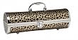 Brown Leopard Wine Purse Tote With Cork Screw