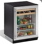 1075BEVS00 6 Cu. Ft. Stainless Steel Built-In or Freestanding Beverage Center With Automatic Defros