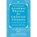 Commentary for Academic Writing for Graduate Students, 2d ed.: Essential Tasks and Skills (Michigan Series in English for Academic & Professional Purposes)