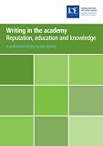 Writing in the Academy: Reputation, Education and Knowledge (Professorial Lectures)