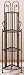 61" High METAL CORNER RACK with Fancy Artwork