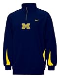 Michigan Wolverines Nike 1/4 Zip Ribbed Pullover