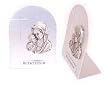 Mother Mary with baby Jesus (Mother and Child) medal on Aluminum stand (6.5cm or 2.5 inches high).