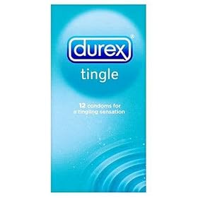 Durex Tingle Condoms - For Heightened Stimulation - 12 Pack