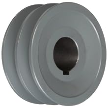 TB Woods 2AK301 FHP Bored-To-Size, 3.05" Outside Body Diameter, 1" Bore Diameter V-Belt Sheave