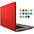 iBenzer - 2 in 1 Soft-Touch Plastic Hard Case Cover & Keyboard Cover for Macbook Pro 13'' A1278, Red MMP13RD+1