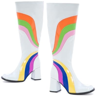 Jiggy (White) Adult Boots