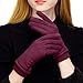 Women Winter Warm Touch Screen Phone Windproof Gloves Wear Lined Thick Gloves