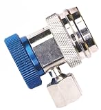 Robinair 18190A R-134a Low Side Service Coupler with Blue... Robinair 18190A R-134a Low Side Service Coupler with Blue...