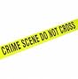 200' Long Crime Scene Plastic BARRICADE TAPE. Great for Halloween