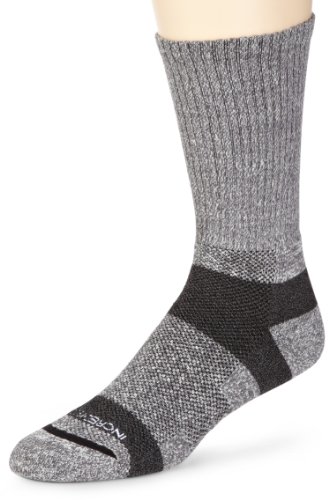 Incrediwear Germanium Tall Outdoor/Dress Socks(Grey, Small/Medium -M7-9.5,  W8-10.5)