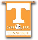Tennessee Volunteers Championship Years 3'X5' Banner W/Pole - NCAA