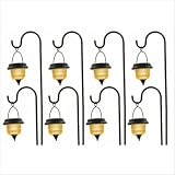 41dihMnVqLL. SL160  Westinghouse Solar Lighting 123158 08 Comet 8 Piece Solar Light Set in Black