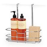 UPC 013359011009 product image for Lynk 601100 Over Cabinet Door Organizer Tall Shelf with Molded Tray, Chrome | upcitemdb.com