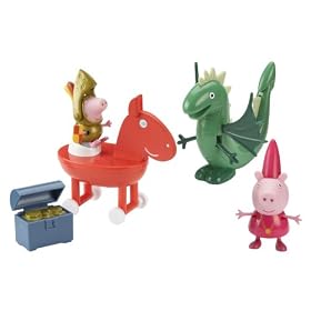 Princess Peppa Pig Sir George and the Dragon Playset