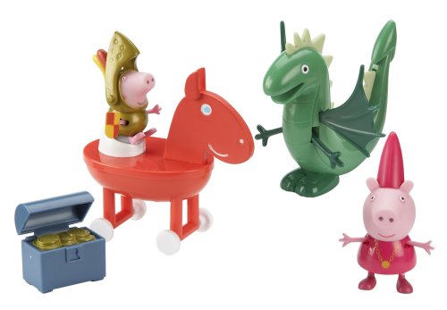 Princess Peppa Pig Sir George And The Dragon Playset Picture