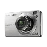 Sony Cyber-shot W130 Digital Camera - Silver (8.1MP, 4x Optical Zoom) 2.5 inch LCDby Sony