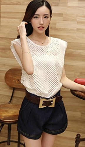 ツーピース デニム  ショートパンツ シフォン ブラウス レジャースーツ エレガント ワンピース オーガンジー 長袖 フレアーセクシー大きいサイズ コート ロング エレガンス 美脚 デート パーティ 秋物 冬物　m045