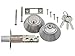 Dead Bolt, Stainless Steel Deadbolt with Double Side or Single Side Option by Nova Hardware (Double Sided)