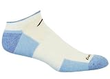 Darn Tough Merino Wool No Show Cushion,Sky Blue,Medium
